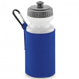royal water bottle and holder with printed name