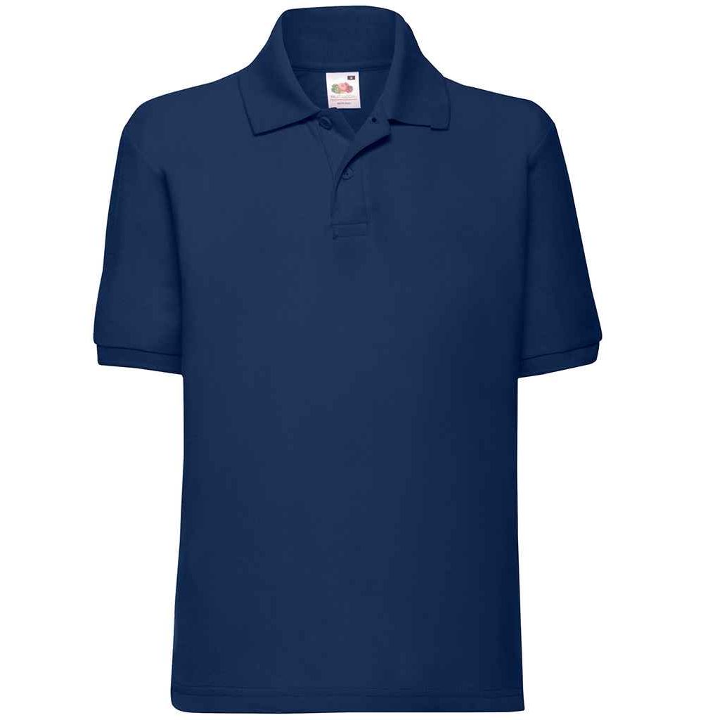 Carrfield Primary Academy Navy  Polo Shirt with embroidered school logo