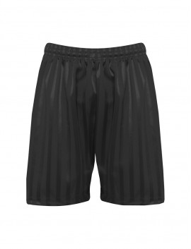 black shadow stripe shorts